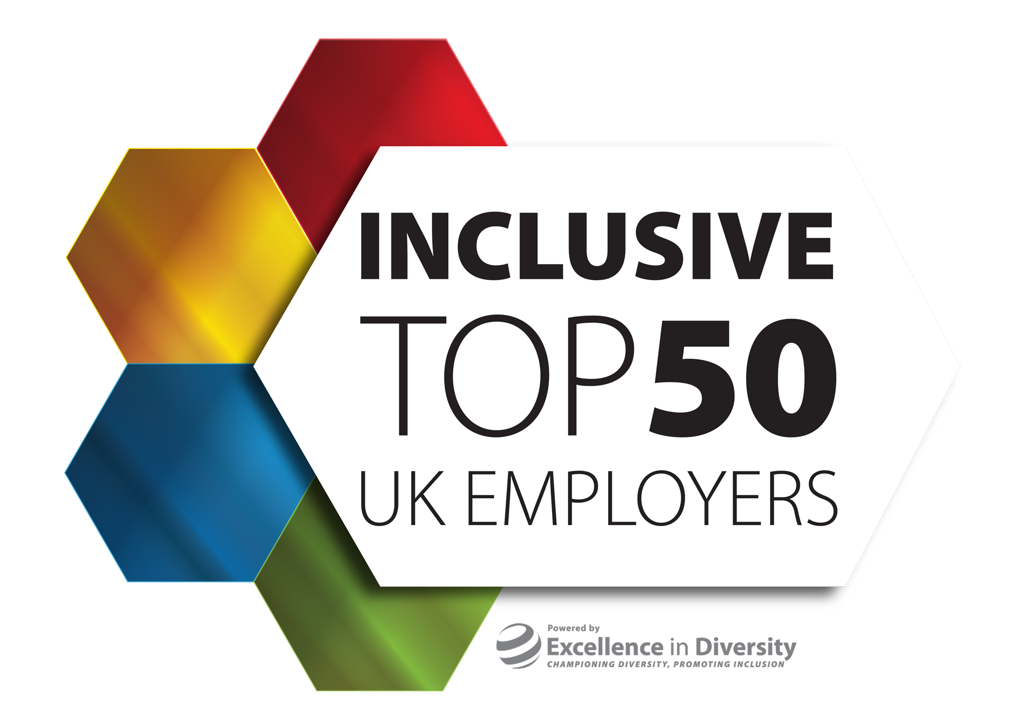 Inclusive Top 50 Employers Logo